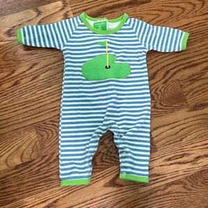 Mudpie Golf Baby Onesie 0-6 Months
